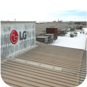 Poliuretano espreado en nave industrial